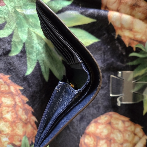 Michael Kors EUC Bifold Snap Floral Print Leather Wallet - Picture 9 of 9